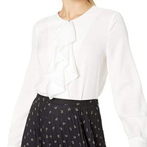 Bailey 44 Women's Bailey44 Davis Zip Ruffle Blouse